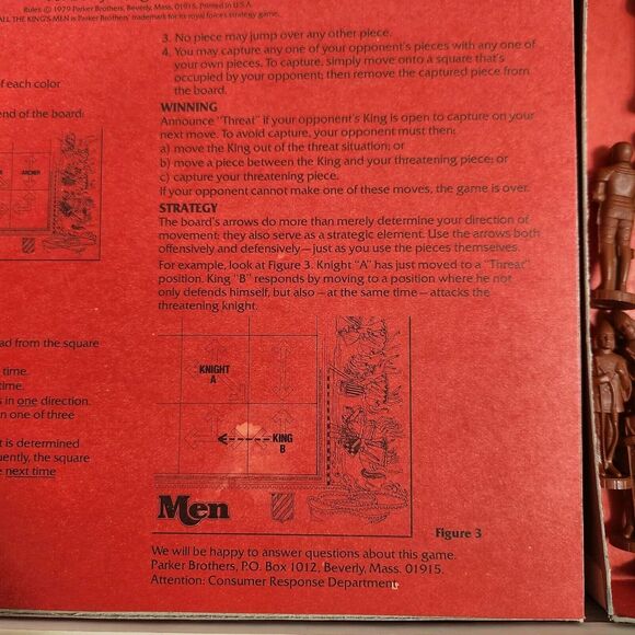 VINTAGE All the King's Men COMPLETE Parker Brothers 1979 Strategy Friends Family - Picture 11 of 14